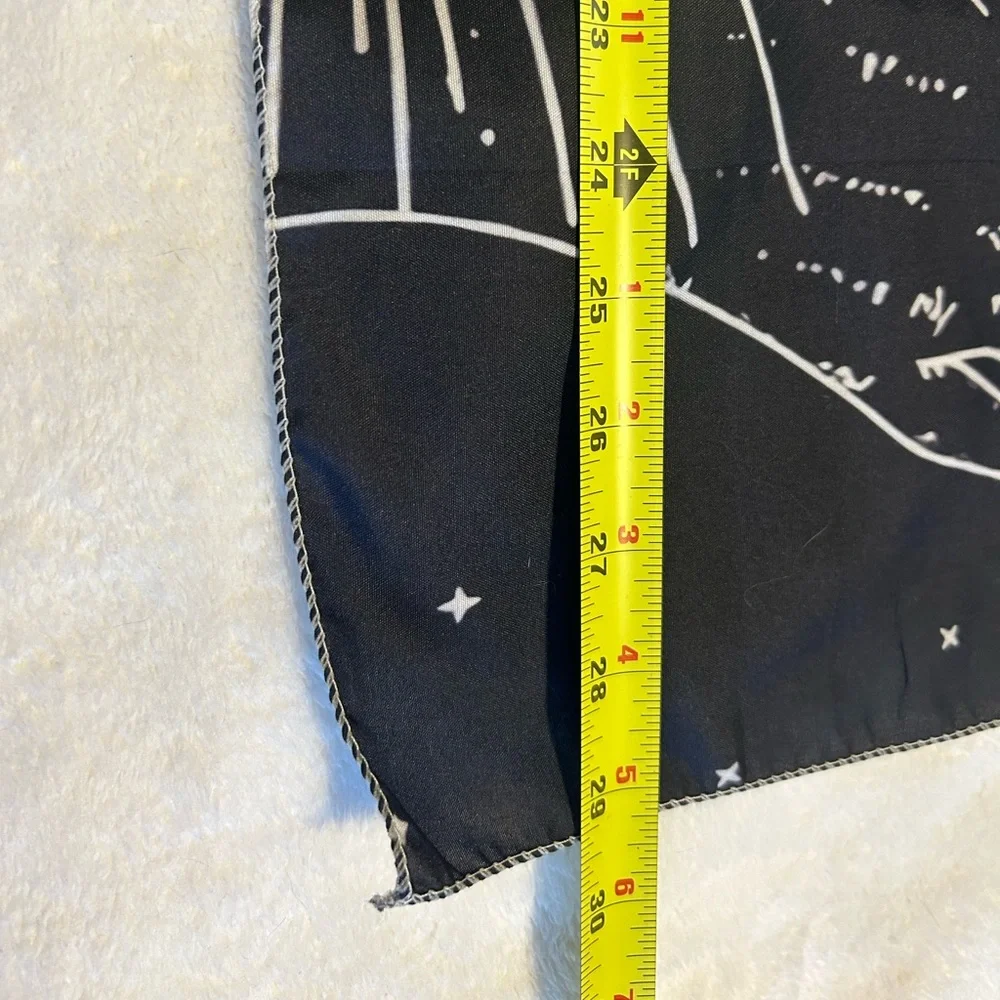 Dear universe black white tapestry hand floral moon star flower meditation power